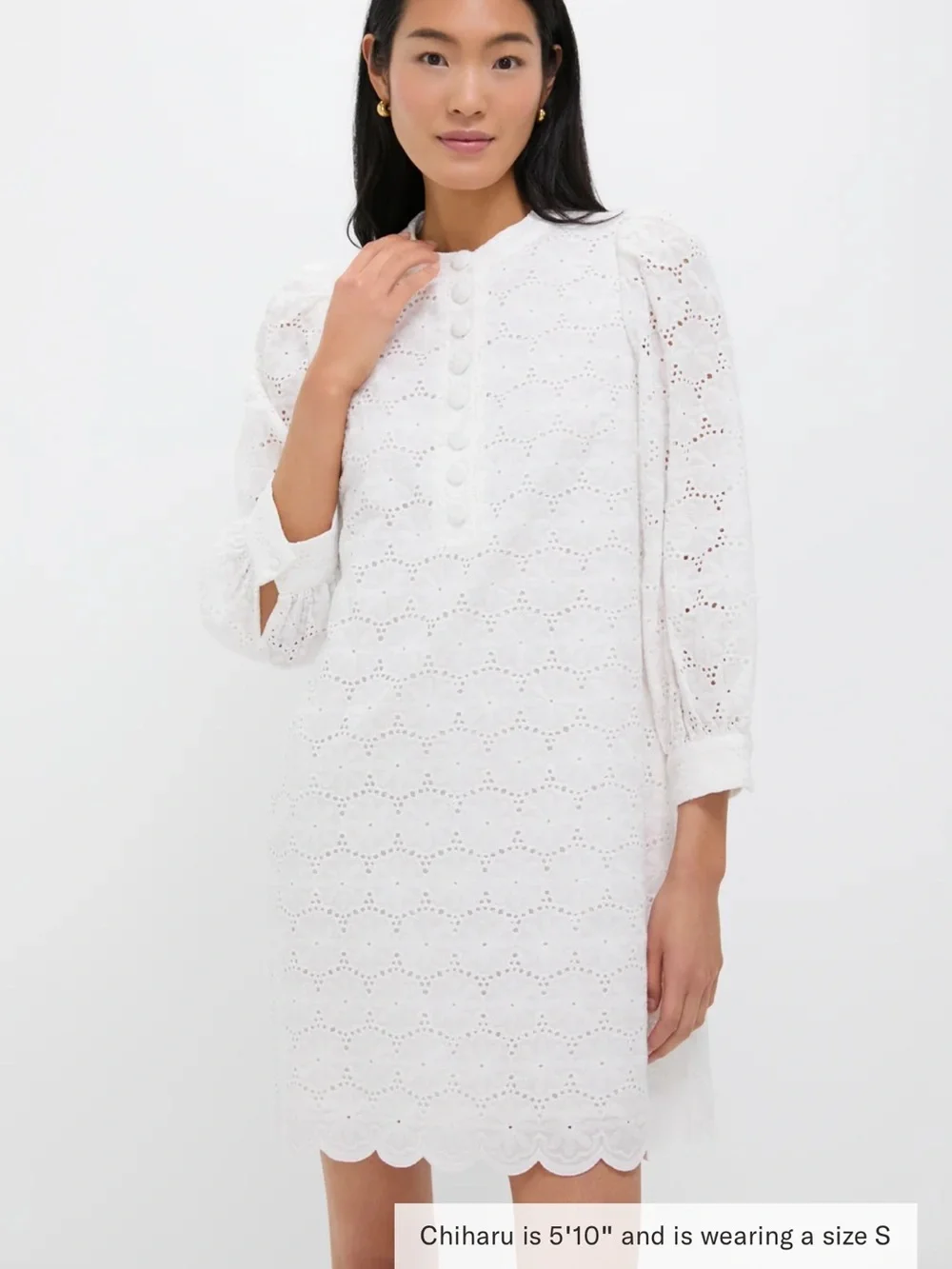 Tuckernuck White Eyelet Samantha Dress NWT